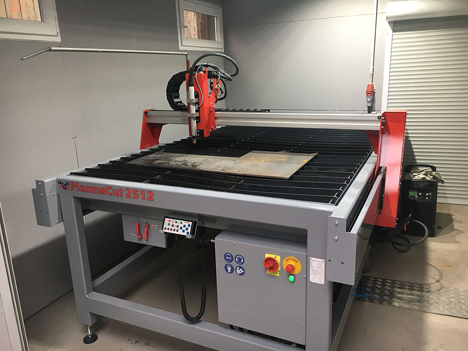 CNC-Plasmaschneidanlage